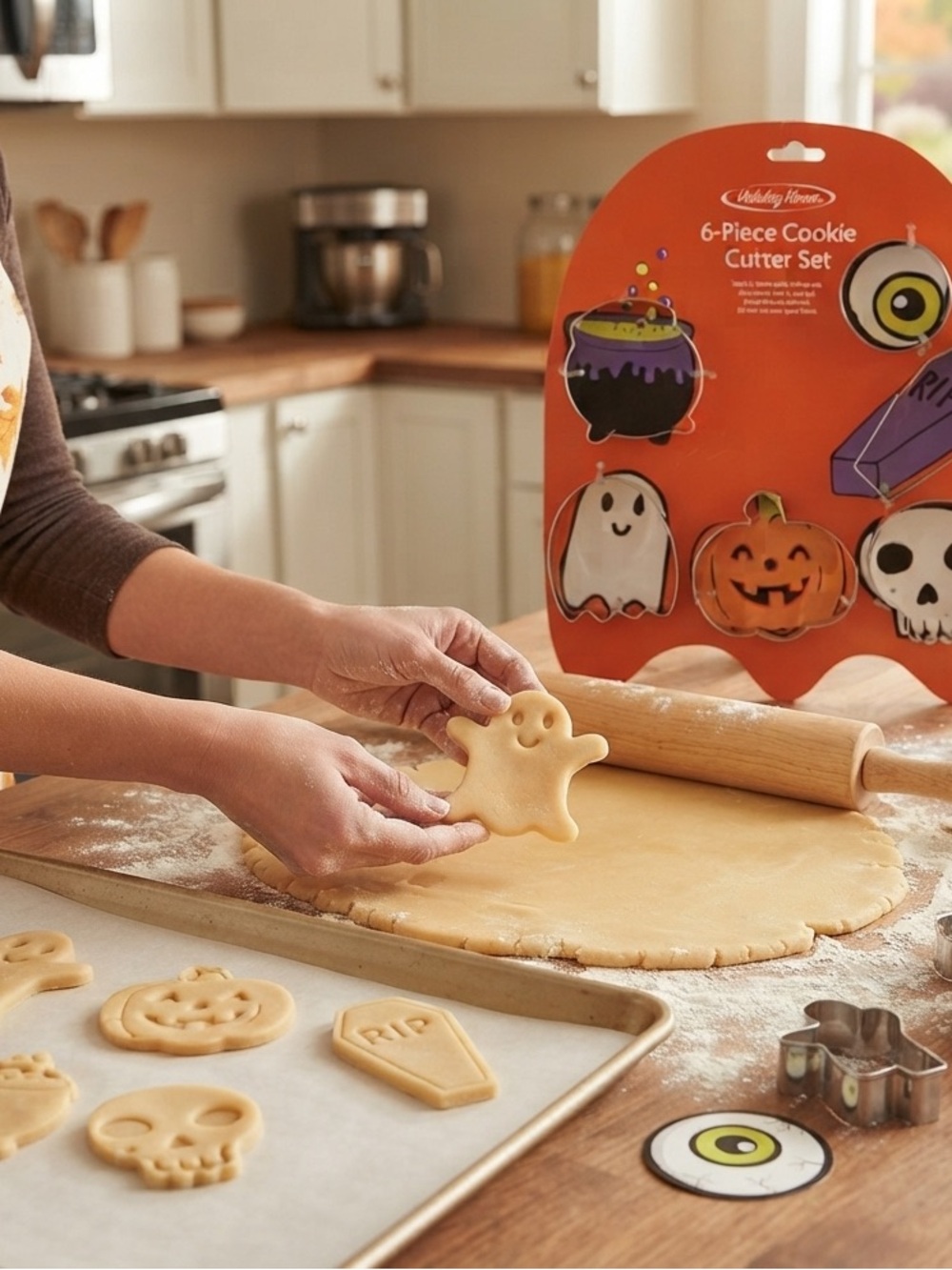 Holiday Home Halloween Cookie Cutter Set - Orange